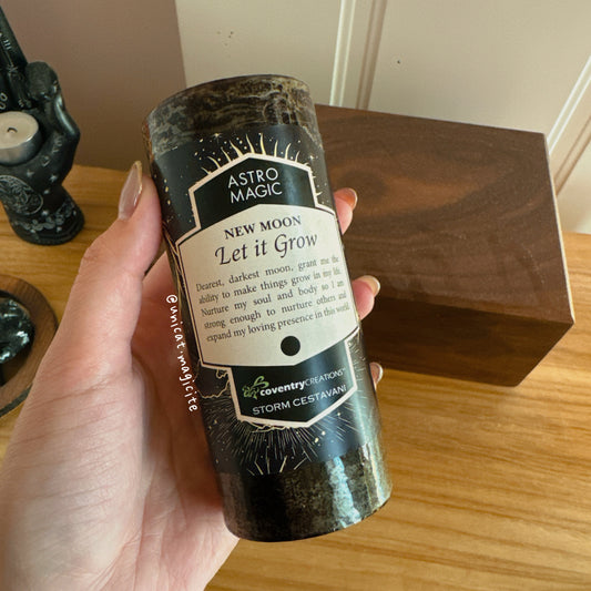 🧙🏻♀️Astro Magic New Moon新月魔法蠟燭 - Let it Grow Candle
