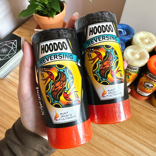 🧙🏻♀️Aunt Jacki's Hoodoo Reversing Candle 逆轉能量蠟燭