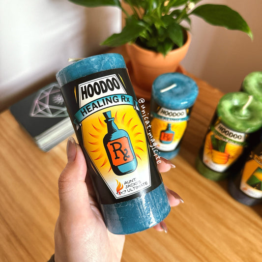 🧙🏻♀️Aunt Jacki's Hoodoo Healing Rx Candle 治療能量蠟燭