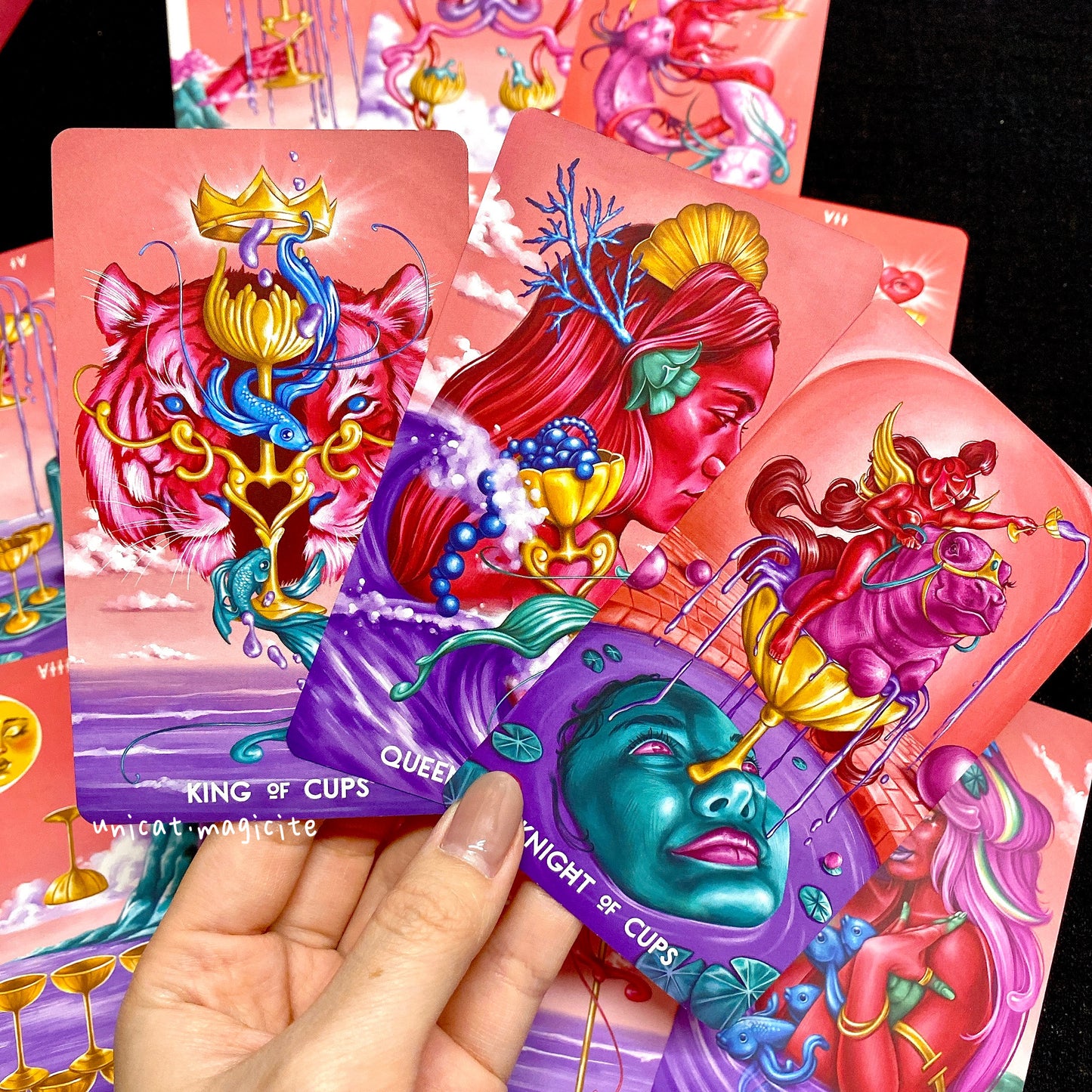 💖Zeke's Arcana Colorful Unique Tarot Card Deck