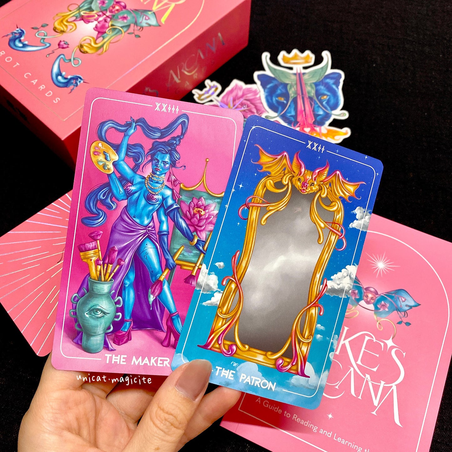 💖Zeke's Arcana Colorful Unique Tarot Card Deck