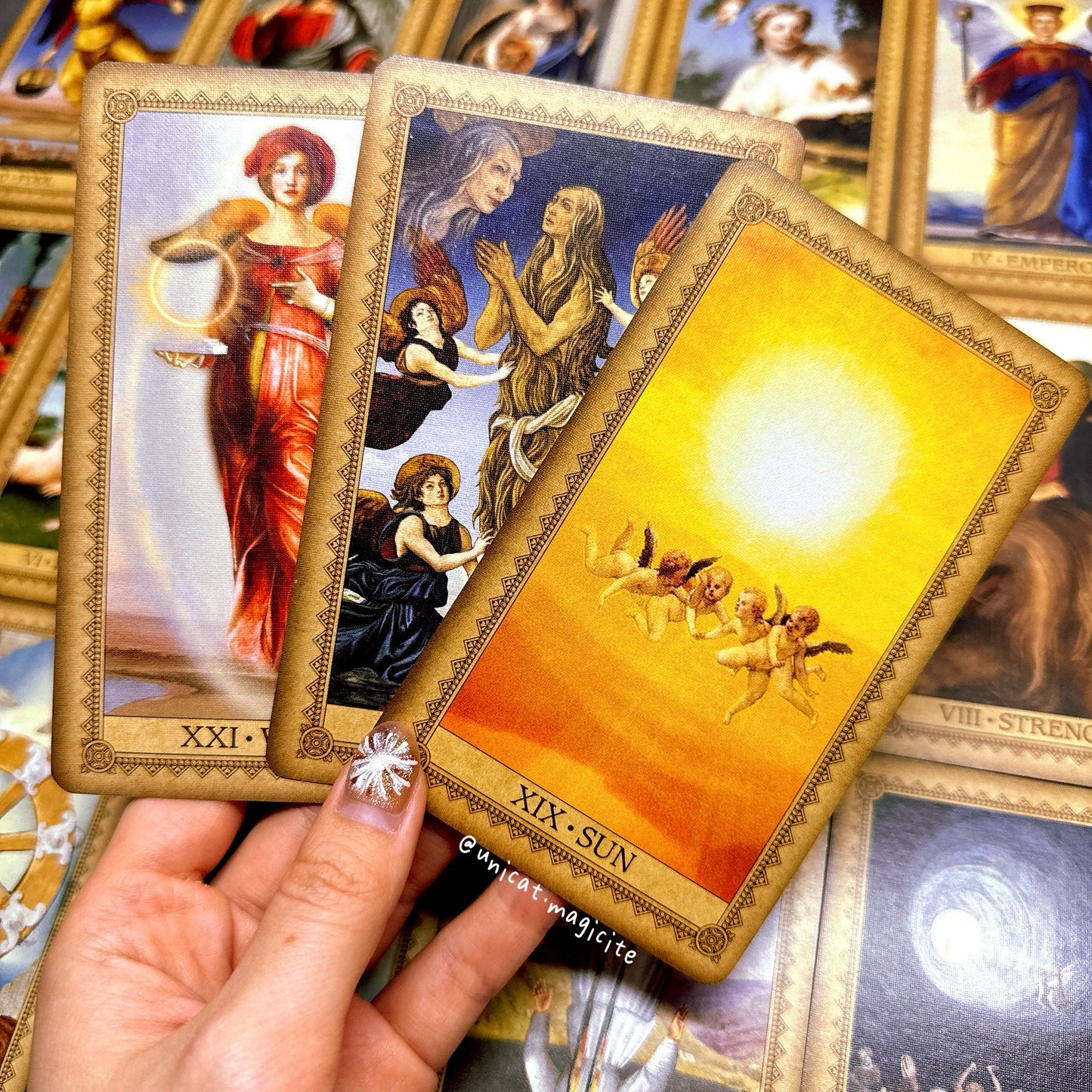 Influence Of The Angels Tarot