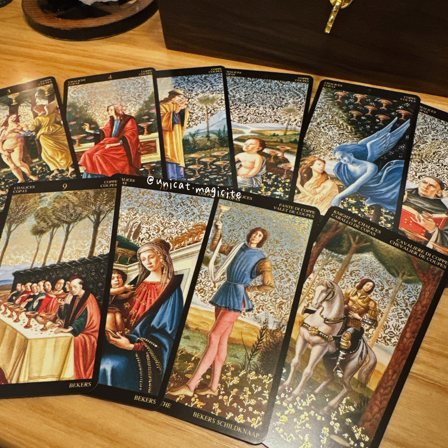 Golden Botticelli Tarot