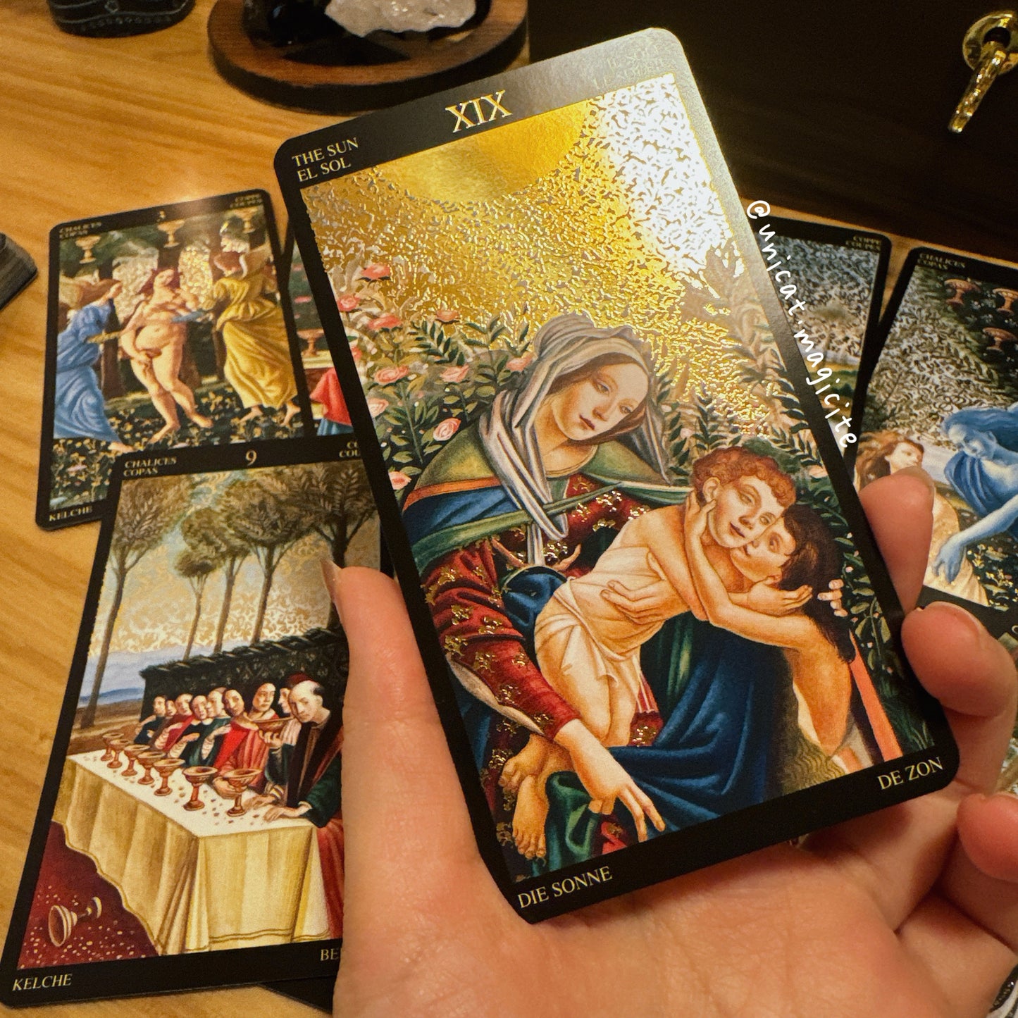 Golden Botticelli Tarot