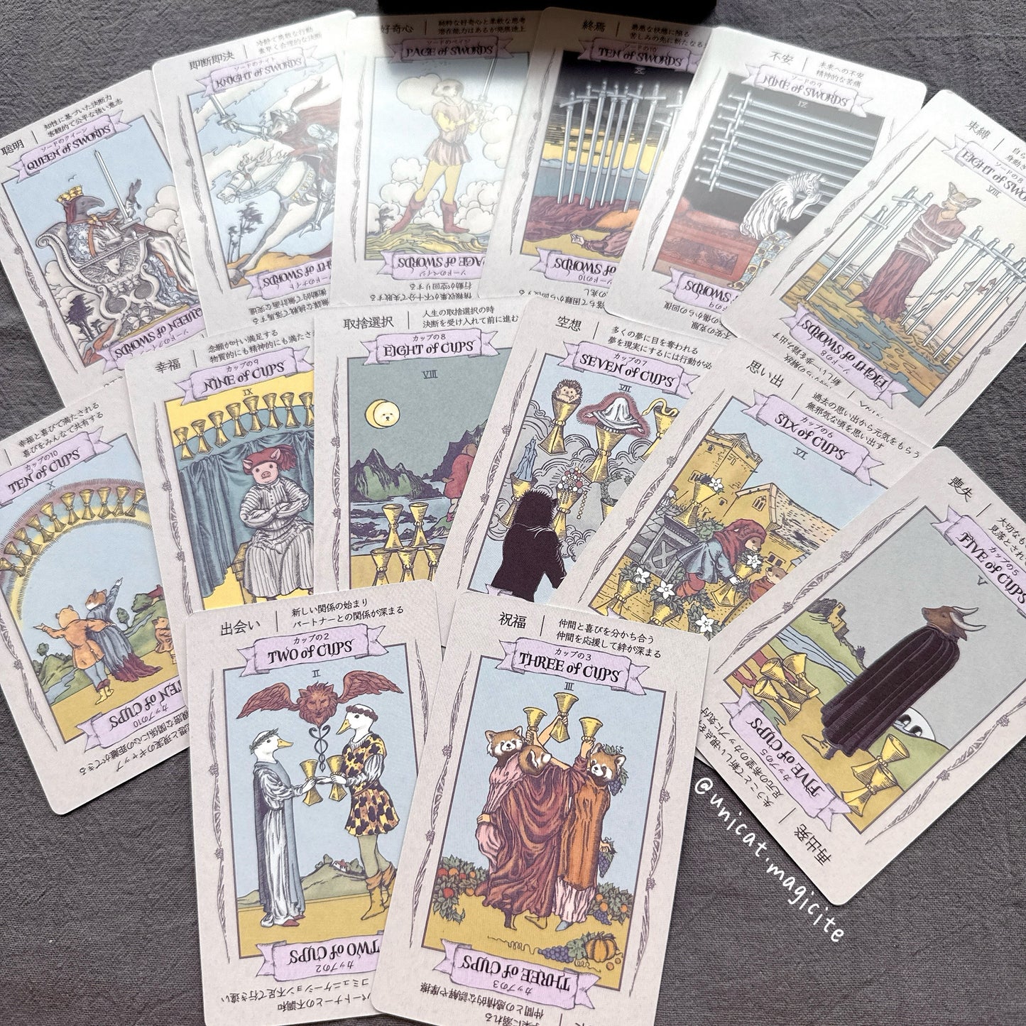The Animal Tarot - Pocket size