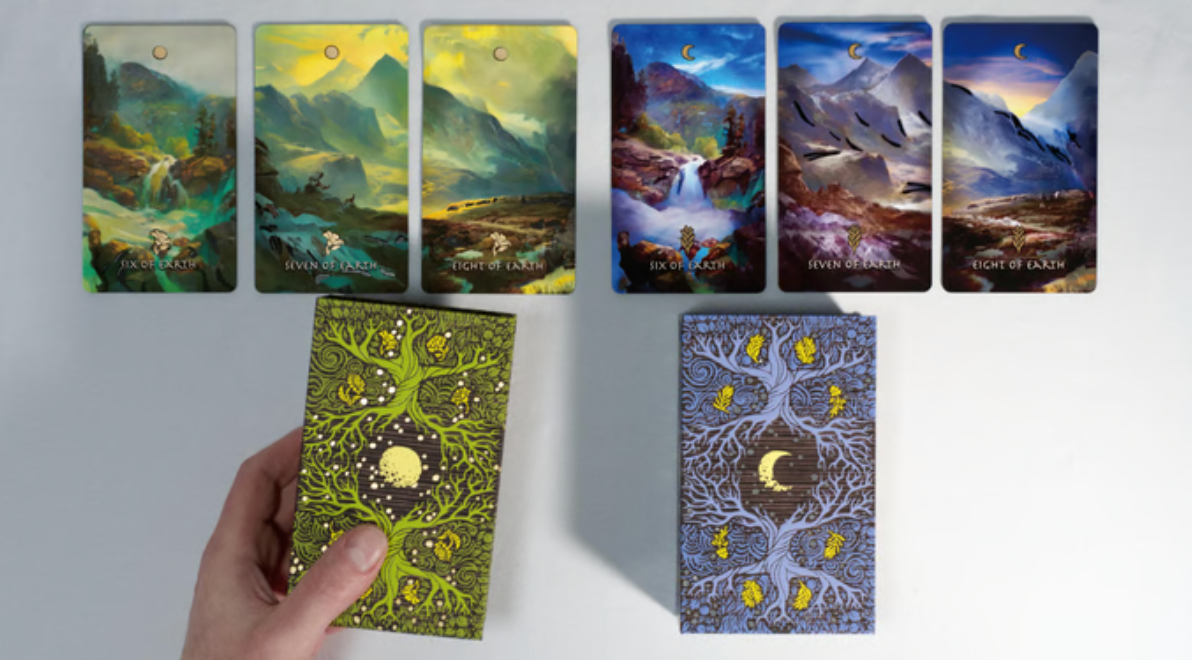 [Pre-Order] Rosewood Tarot: Day and Night