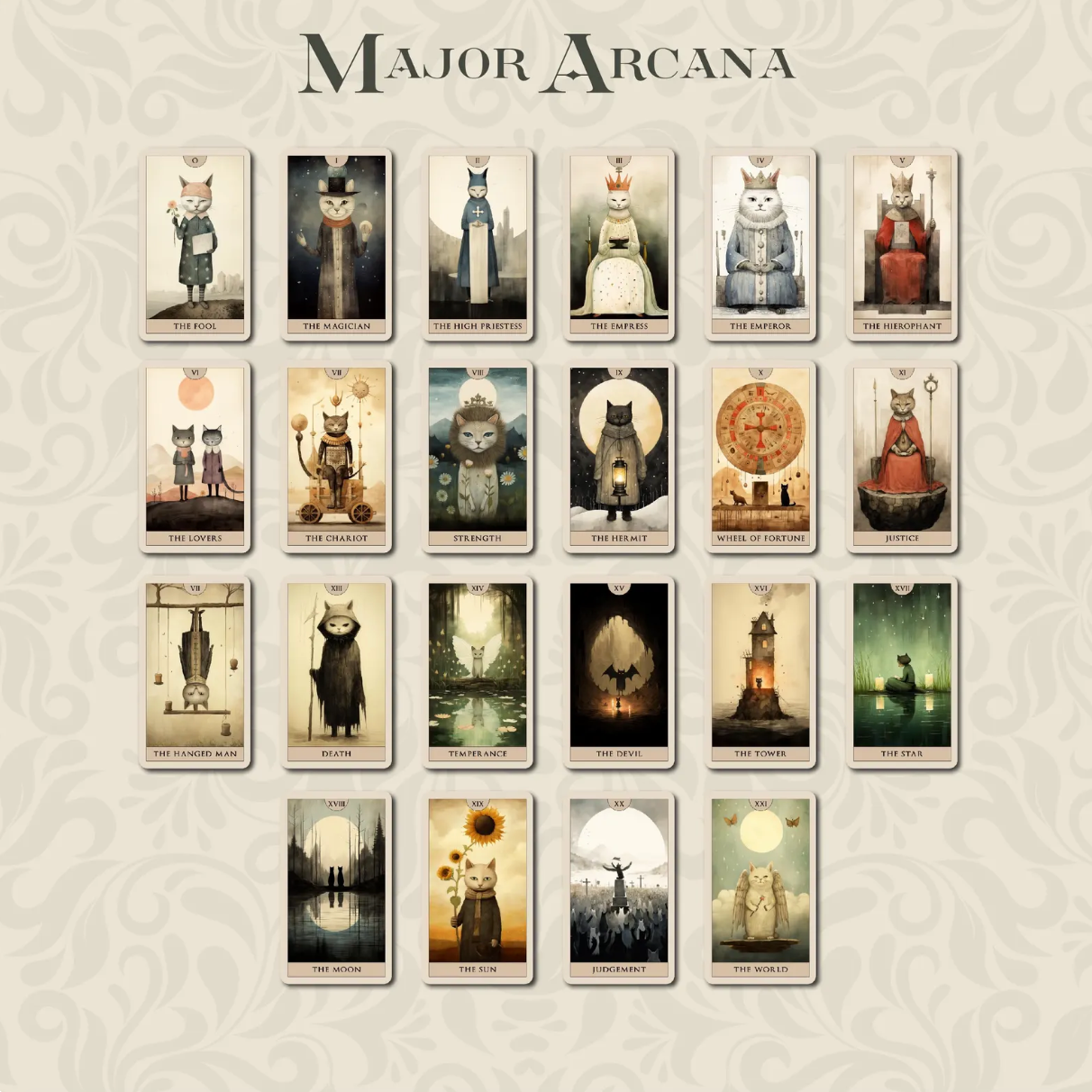 [Pre-Order] 🐈Cat Tarot Deck