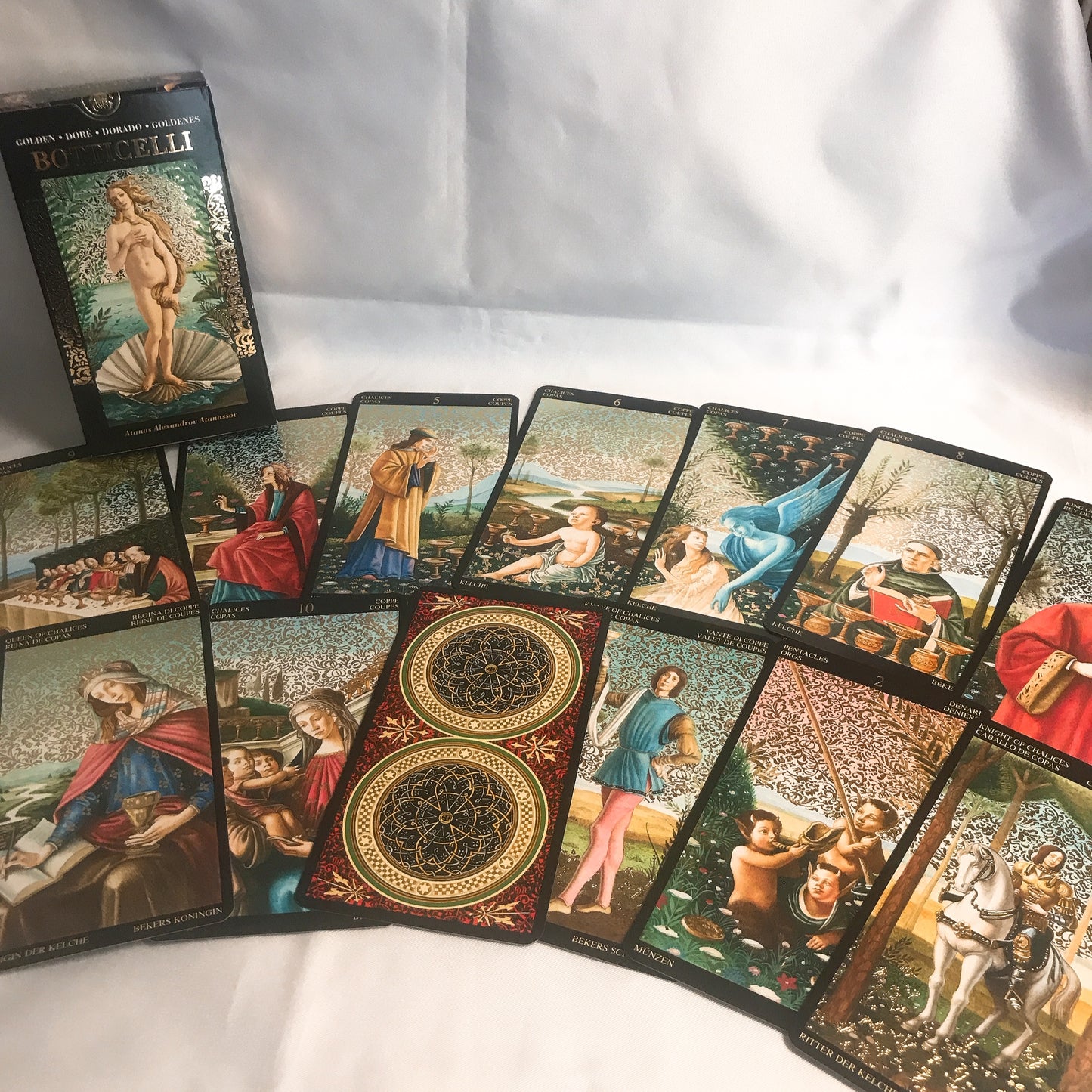 Golden Botticelli Tarot