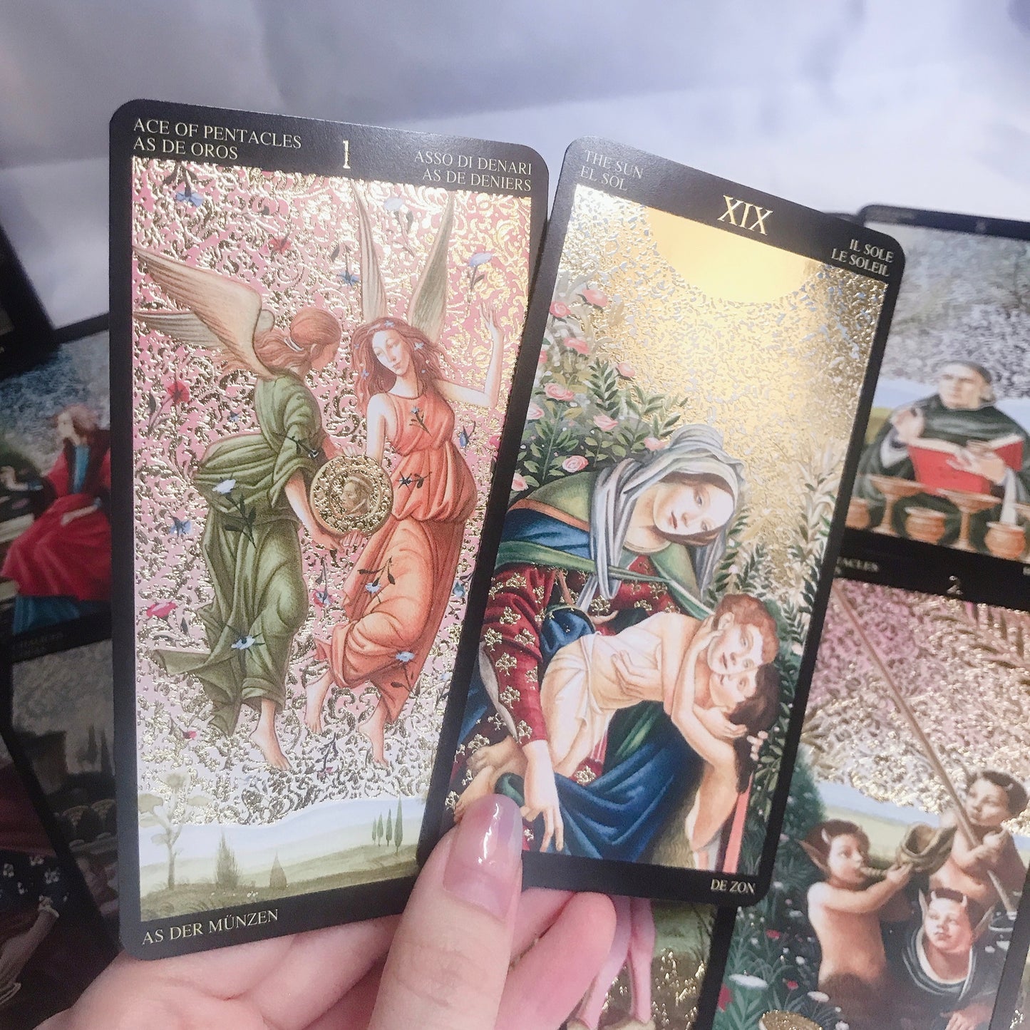 Golden Botticelli Tarot