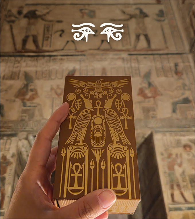 [Pre-Order] Dream of Nile Tarot - Golden Horus Edition