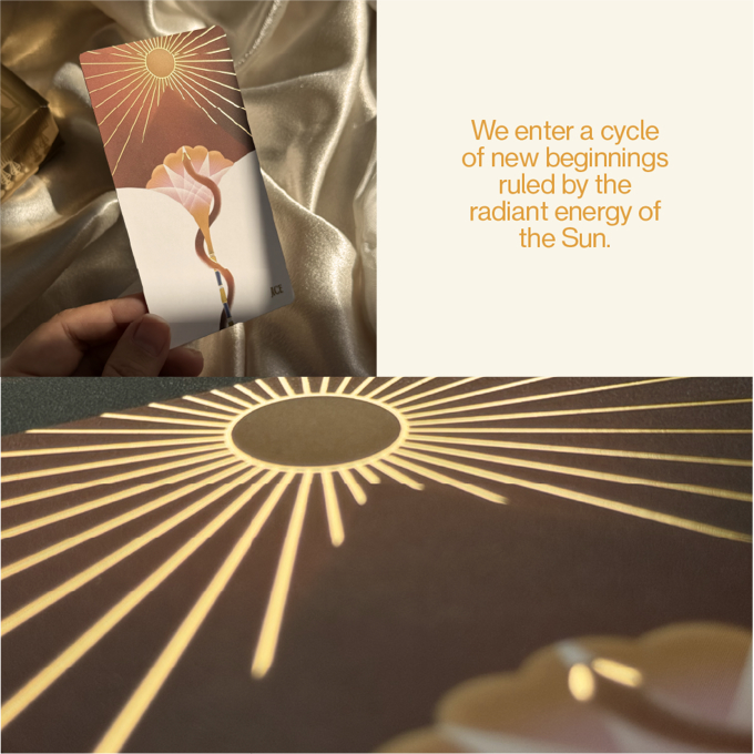 [Pre-Order] Dream of Nile Tarot - Golden Horus Edition