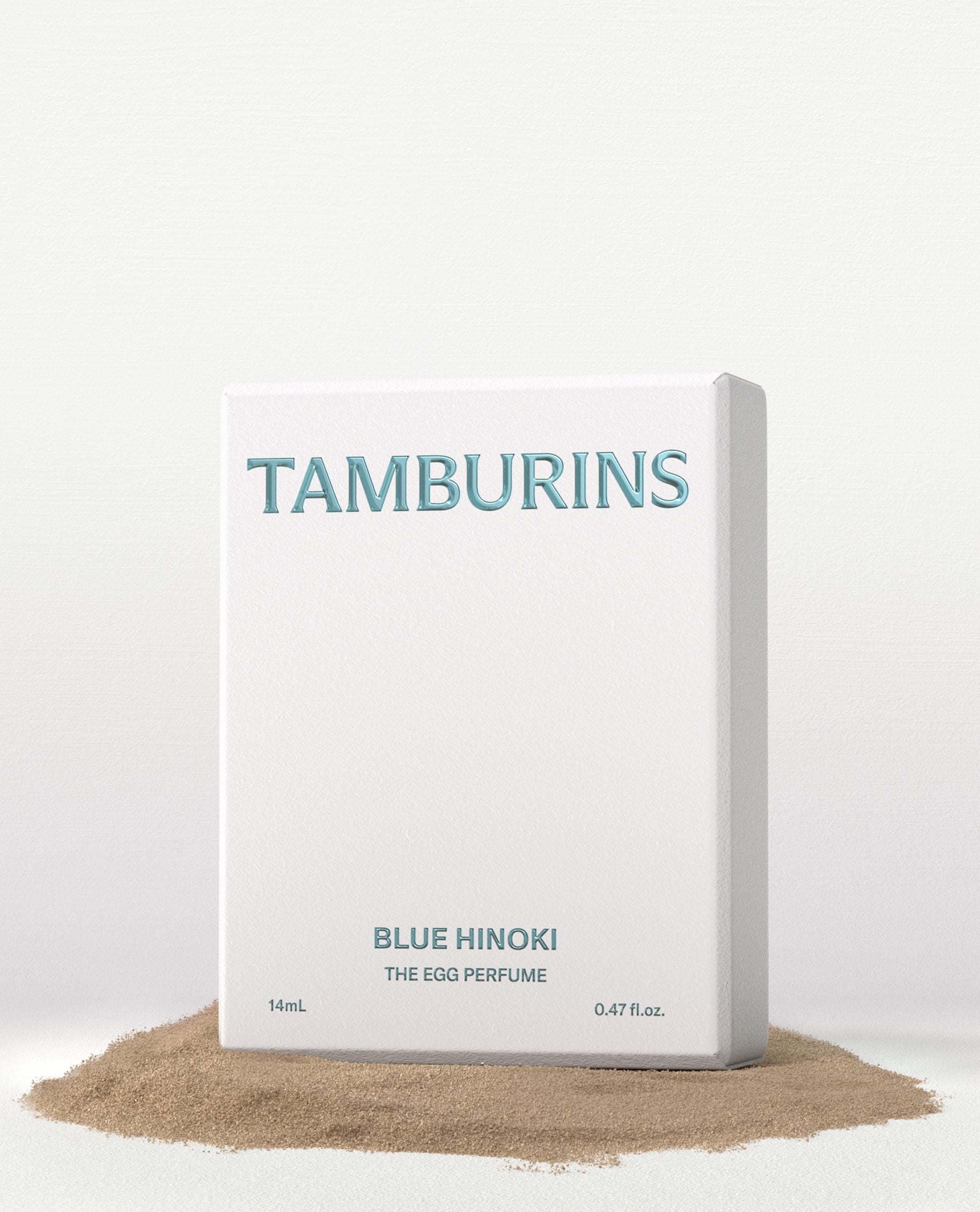 未使用 TAMBURINS BLUE HINOKI THE EGG 香水 EGG PERFUME BLUE HINOKI 14mL