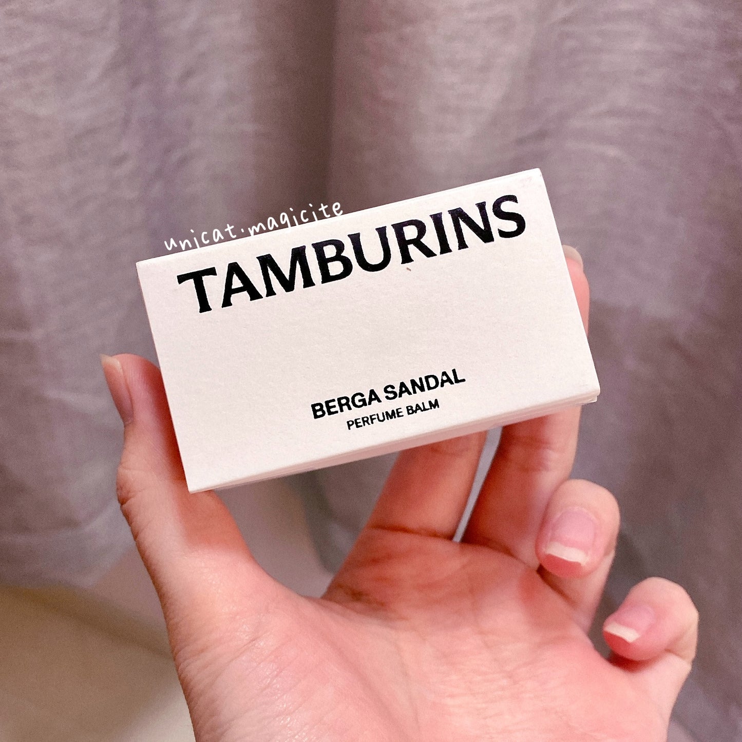 預訂 - [Tamburins固體香水膏] - BERGA SANDAL⚪️