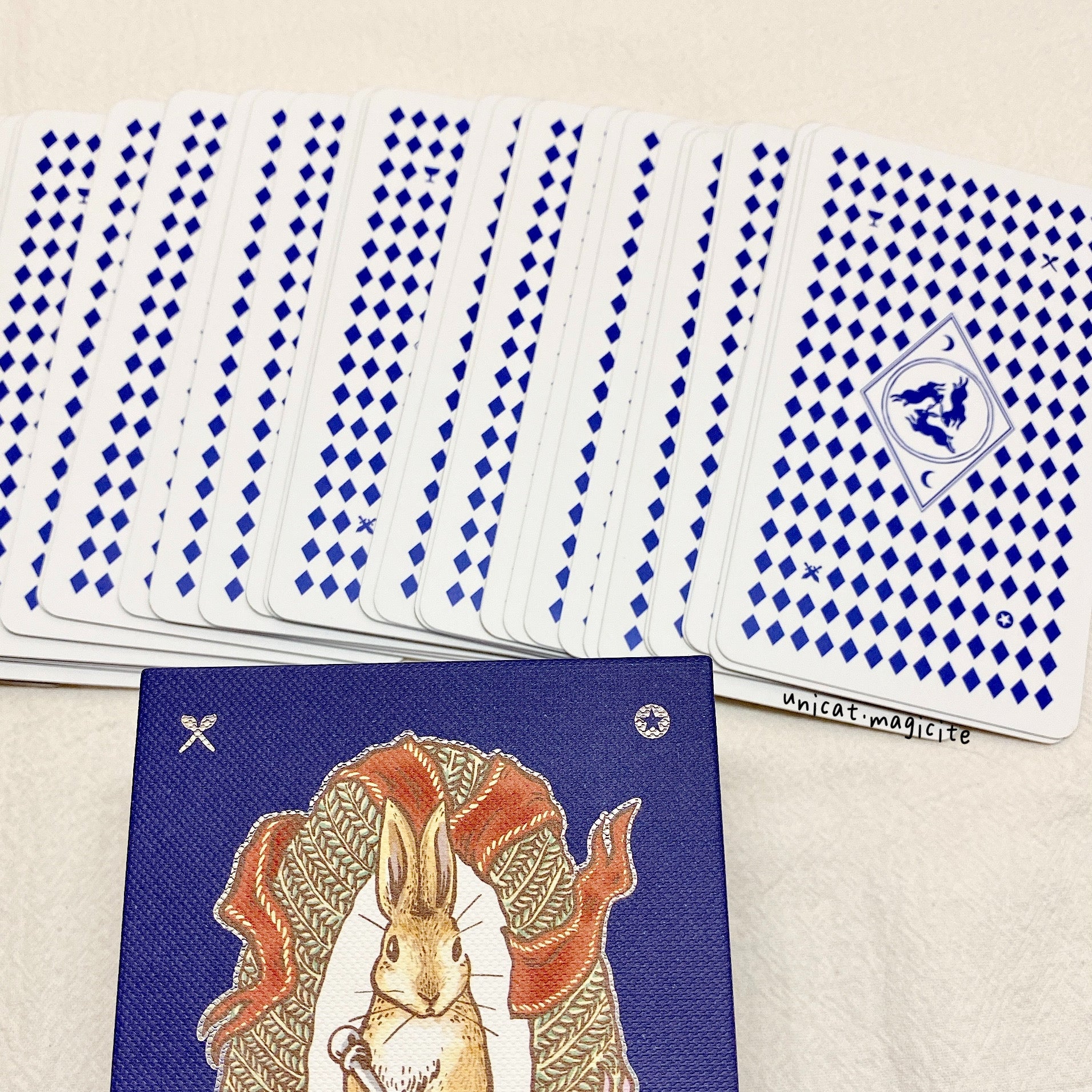 Pre-Order] Lunalapin Rabbit Tarot - (Sliver Edge/ 100 Tarot